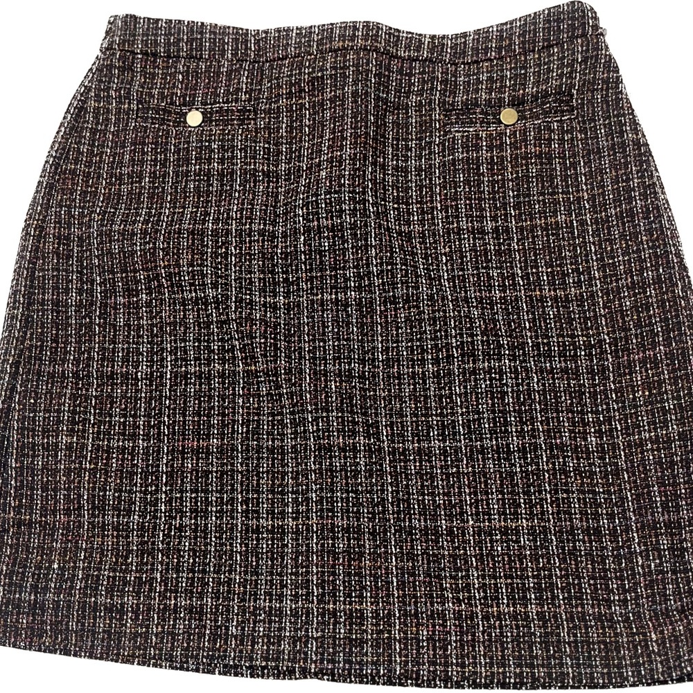 Loft tweed a-line skirt size 2